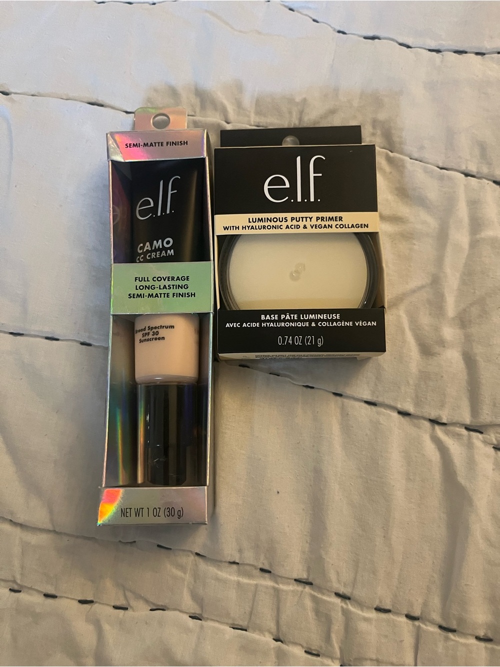 Camo CC Cream & Luminous Putty Primer - Light Beige